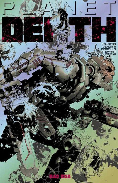 Planet Death #1 (Of 4) Cover G Inc 1:250 Chris Bachalo Foil Variant Bad Idea