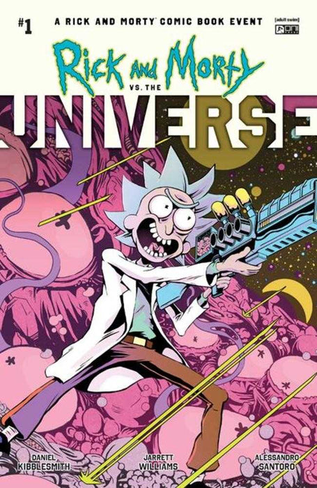 Rick And Morty vs The Universe #1 (Of 4) Cover E 1 in 10 Flops Interlocking Variant Oni Press