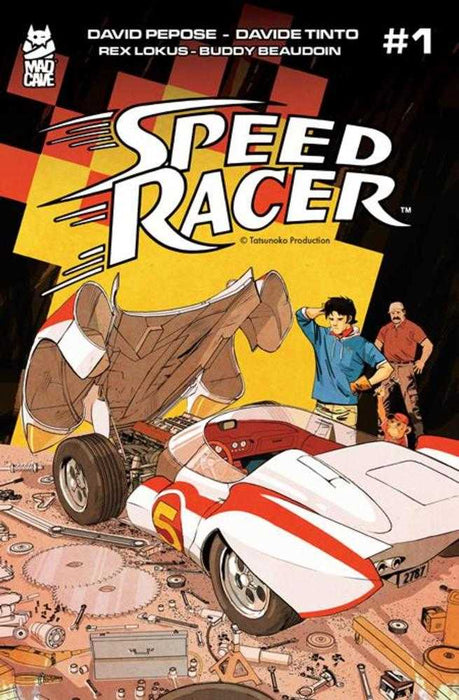 Speed Racer #1 Cover E Sebastian Piriz Variant Mad Cave Studios