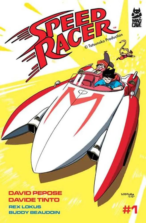 Speed Racer #1 Cover H 20 Copy Ken Nimura Unlock Variant Mad Cave Studios