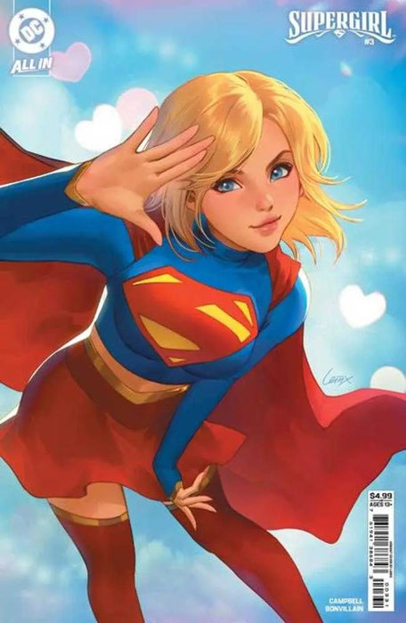 Supergirl #3 Cover C Lesley Leirix Li Card Stock Variant DC Comics