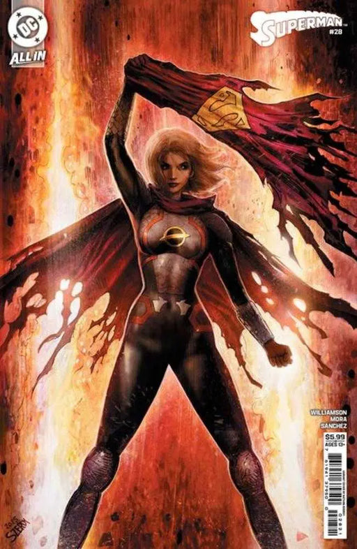 Superman #28 Cover B Nathan Szerdy Card Stock Variant DC Comics