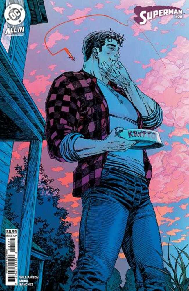 Superman #28 Cover C Guillem March Card Stock Variant DC Comics