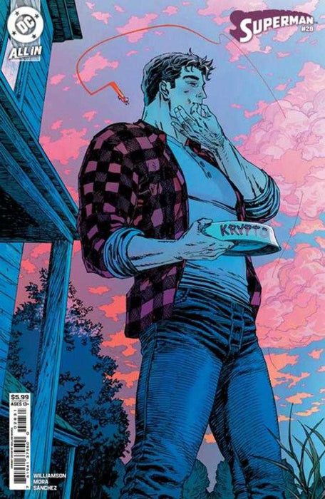 Superman #28 Cover C Guillem March Card Stock Variant DC Comics