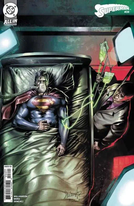 Superman #28 Cover E 1 in 25 Salvador Larroca Card Stock Variant DC Comics