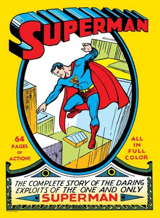 Superman #1 Facsimile Edition Cover B Joe Schuster & Leo O Mealia Foil Variant DC Comics