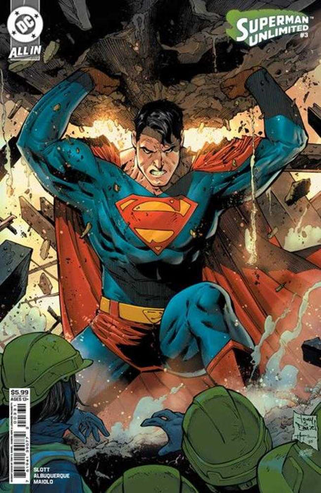 Superman Unlimited #3 Cover C Tony S Daniel Card Stock Variant DC Comics