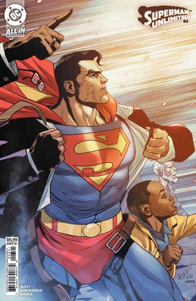 Superman Unlimited #3 Cover B Leinil Francis Yu Card Stock Variant DC Comics