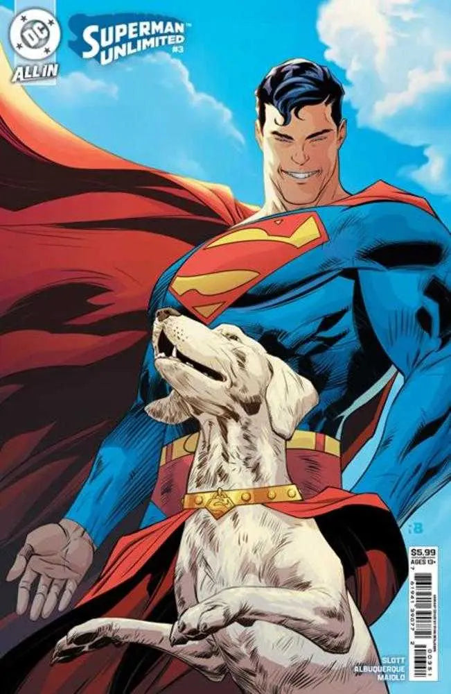 Superman Unlimited #3 Cover D Ryan Benjamin Card Stock Variant DC Comics