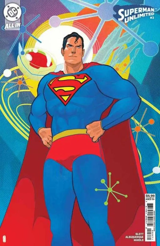 Superman Unlimited #3 Cover F Christian Ward Card Stock Variant DC Comics