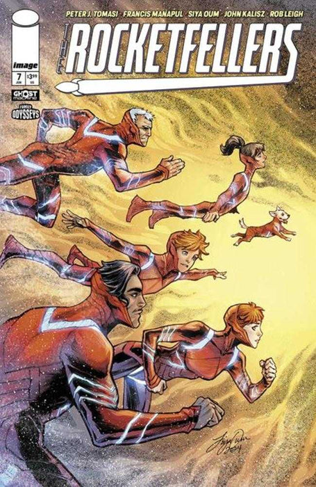 Rocketfellers #7 Cover B Siya Oum Variant Image Comics