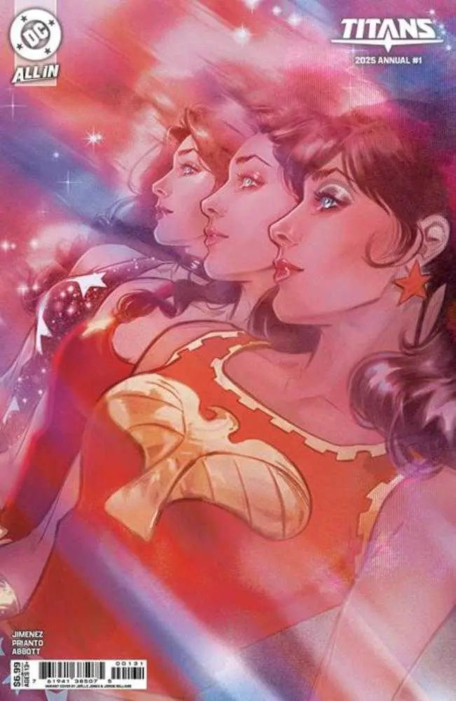 Titans 2025 Annual #1 (One Shot) Cover C Joelle Jones Card Stock Variant DC Comics