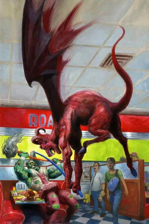 Toxie Team Up #2 (Of 5) Cover C Fred Harper Exclusive Trading Card By Rob Steen Variant (Mature) Ahoy Comics