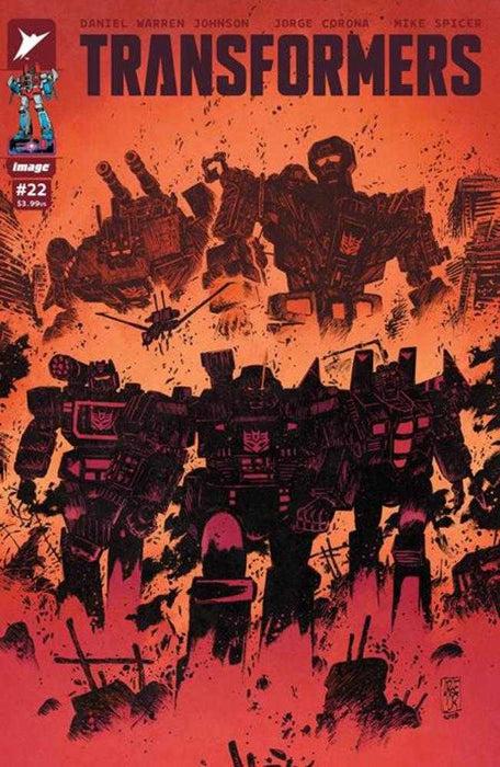Transformers #22 Cover B Jorge Corona & Mike Spicer Variant Image Comics