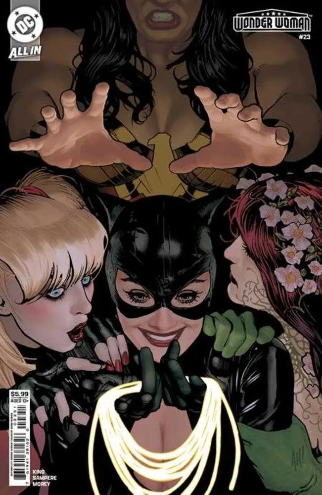 Wonder Woman #23 Cover D Adam Hughes Gotham City Sirens Card Stock Variant DC Comics