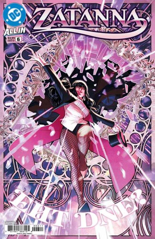 Zatanna #6 (Of 6) Cover A Jamal Campbell DC Comics
