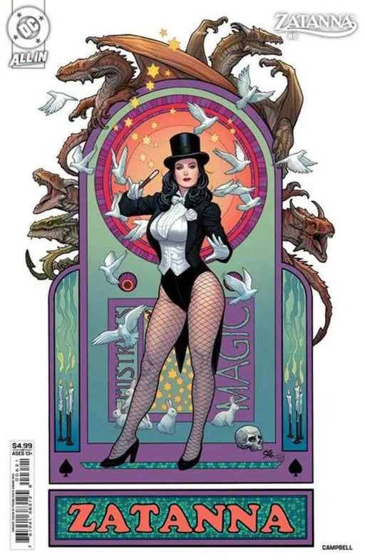 Zatanna #6 (Of 6) Cover B Frank Cho Card Stock Variant DC Comics