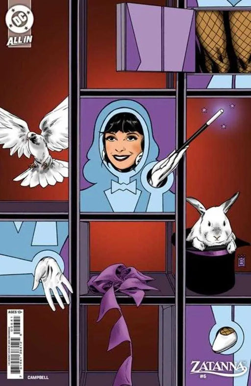 Zatanna #6 (Of 6) Cover D 1 in 25 Julie Nneka Card Stock Variant DC Comics