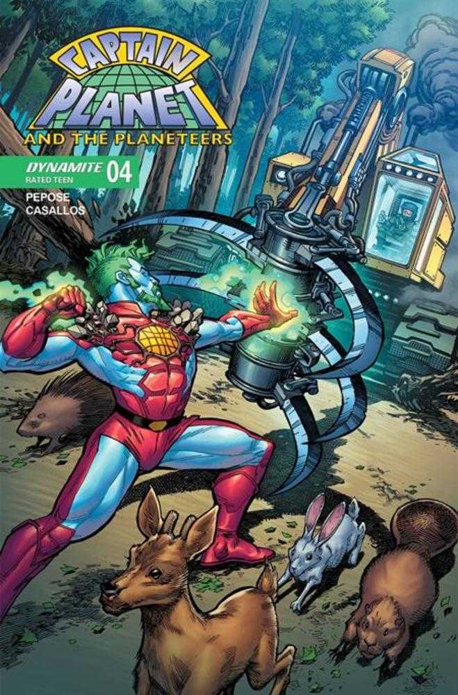 Captain Planet #4 Cover A Chad Hardin Dynamite Entertainment