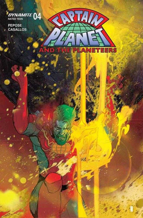 Captain Planet #4 Cover C Christian Ward Variant Dynamite Entertainment