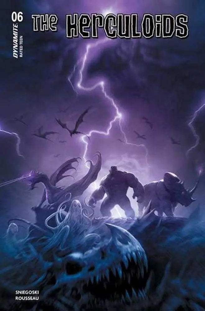 Herculoids #6 Cover A Francesco Mattina Dynamite Entertainment