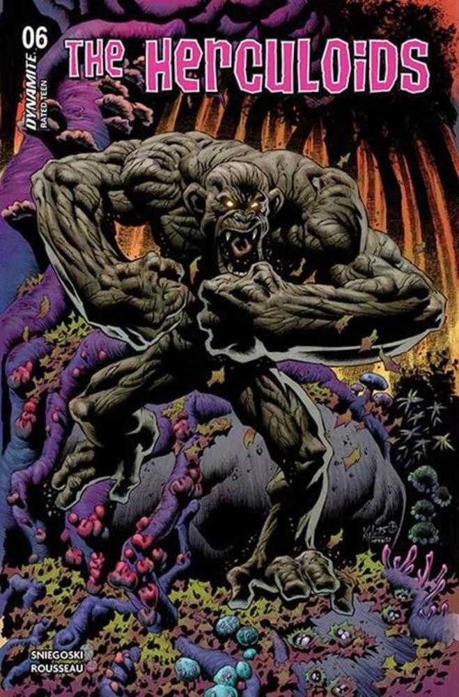 Herculoids #6 Cover D Kyle Hotz Variant Dynamite Entertainment