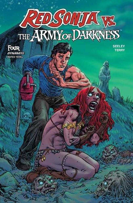 Red Sonja vs Aod #4 Cover C Tom Raney Variant Dynamite Entertainment