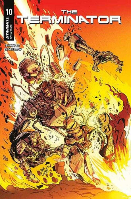 Terminator #10 Cover D David Cousens Variant Dynamite Entertainment