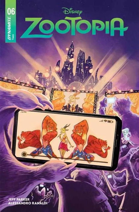 Zootopia #6 Cover B Alessandro Ranaldi Variant Dynamite Entertainment