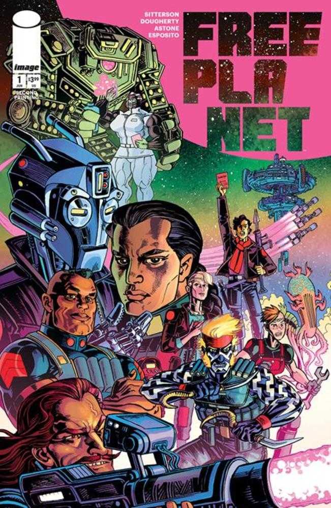 Free Planet #1 2nd Print Image Comics