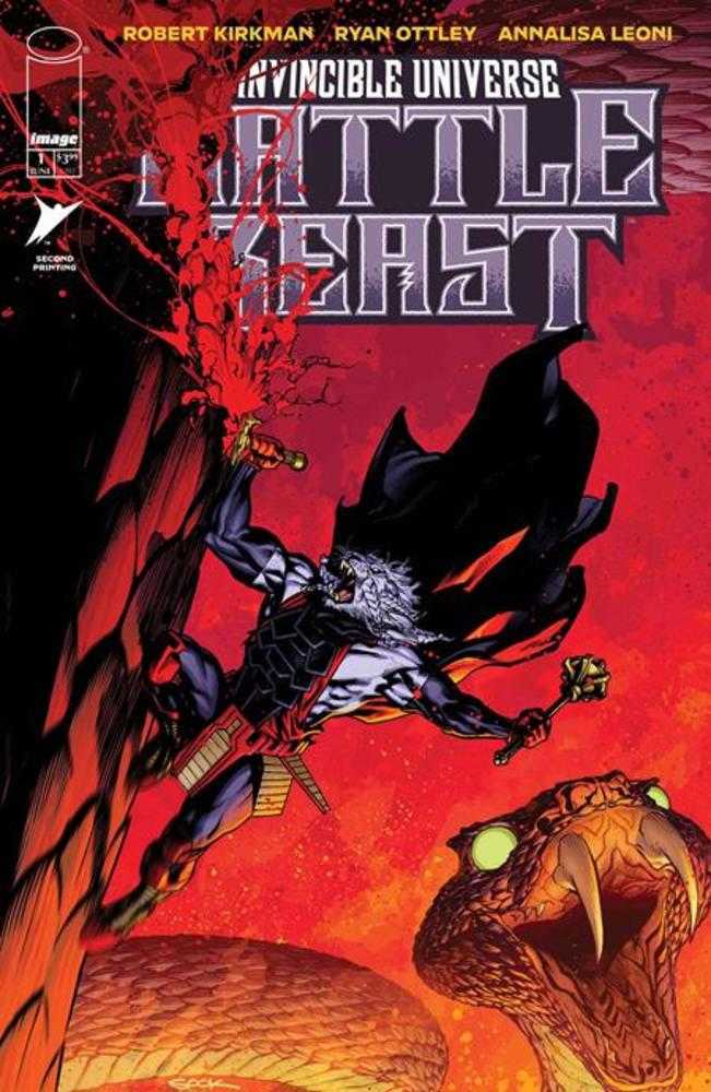 Invincible Universe Battle Beast #1 2nd Print Cover C Ryan Sook Variant Image Comics
