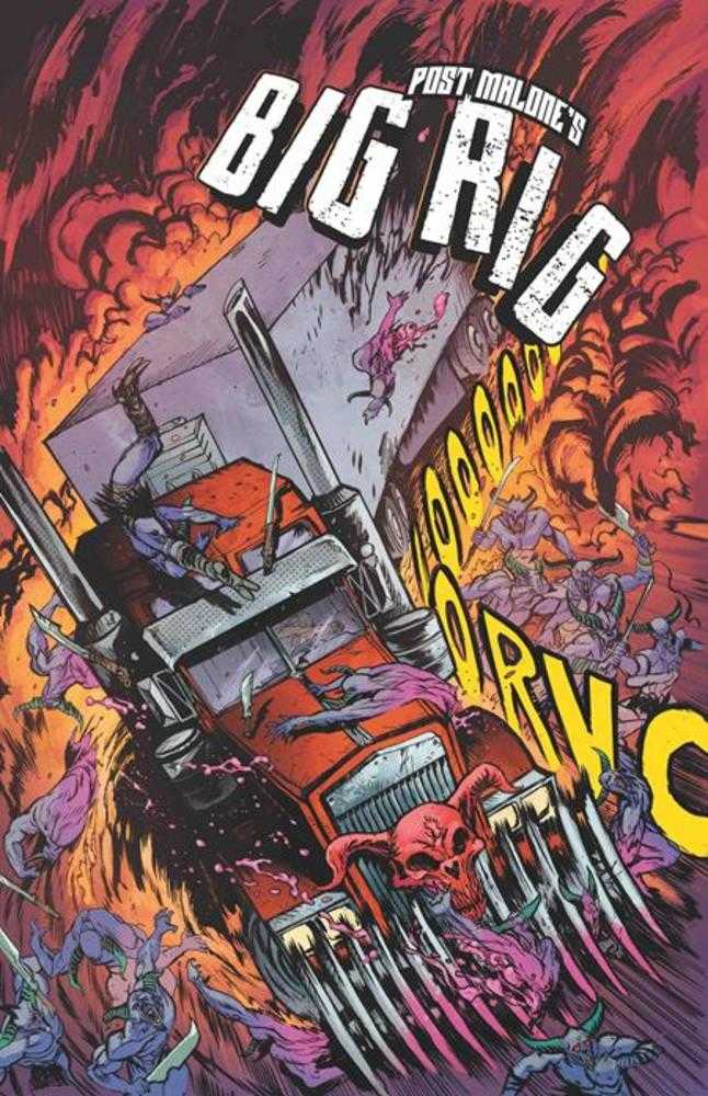 Big Rig #1 Cover G 1 in 10 Daniel Warren Johnson Variant Vault Comics