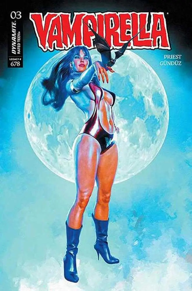 Vampirella (2025) #3 Cover W Mark Spears Moon Original Foil Foc Bonus Variant Dynamite Entertainment