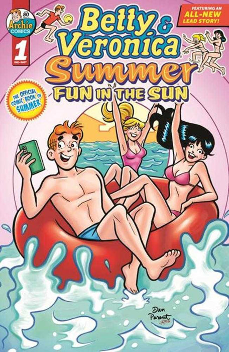 Betty & Veronica Summer Fun In The Sun (One Shot) Cover B Dan Parent & Rosario Tito Pena Variant Archie Comics