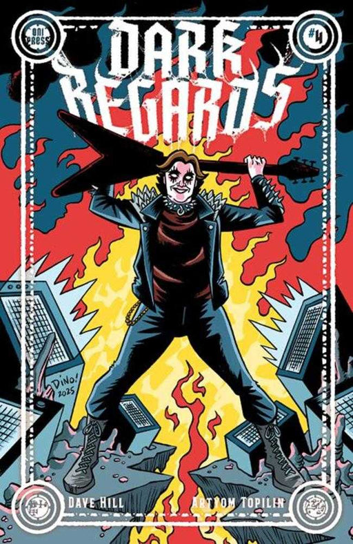 Dark Regards #4 (Of 4) Cover B Dean Haspiel Variant Oni Press