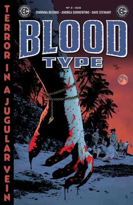 EC Blood Type #3 (Of 4) Cover B Andrea Sorrentino Variant Oni Press