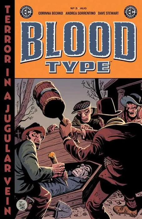 EC Blood Type #3 (Of 4) Cover C 1 in 10 Albert Monteys EC Homage Variant Oni Press