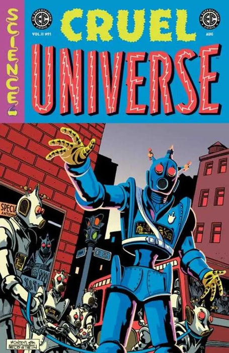 EC Cruel Universe 2 #1 (Of 12) Cover E 1 in 10 Albert Monteys EC Homage Variant Oni Press