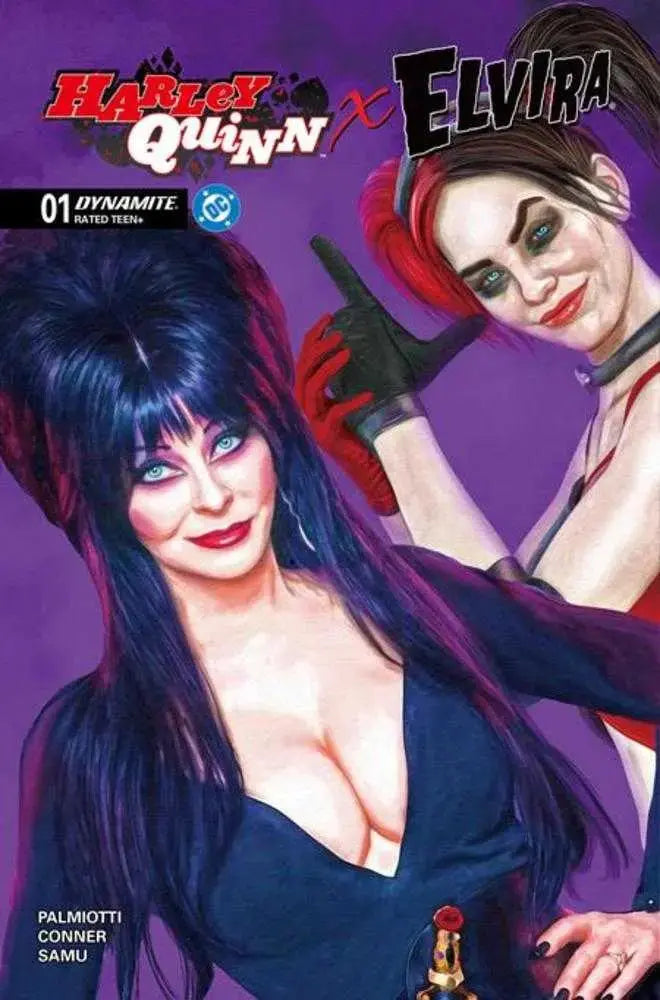 Harley Quinn X Elvira #1 Cover E Mark Spears Variant Dynamite Entertainment