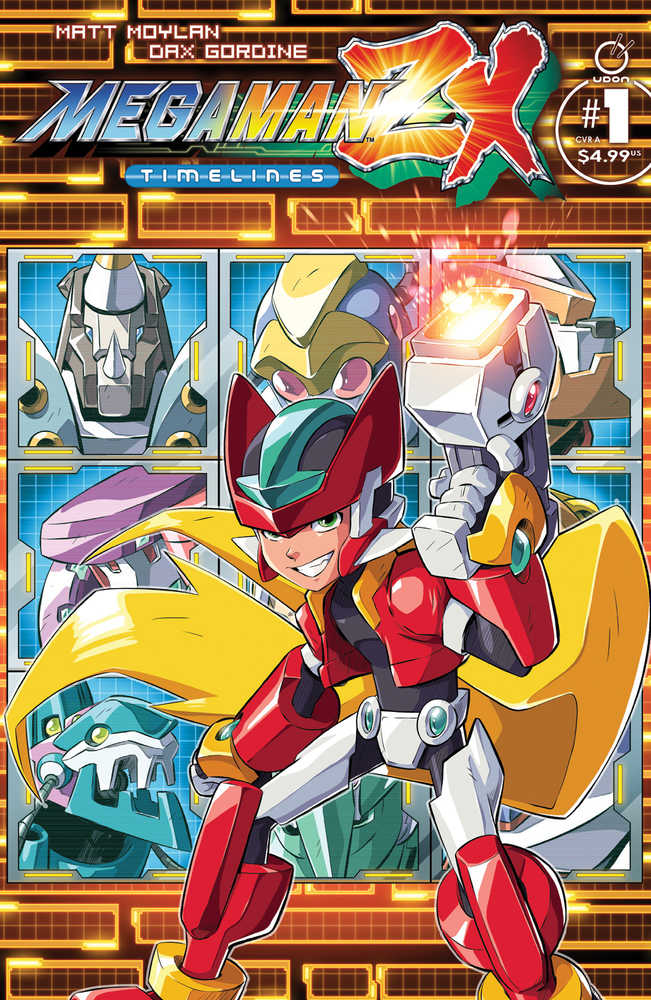 Mega Man Zx Timelines #1 Cover A Gordine - Revenge Of