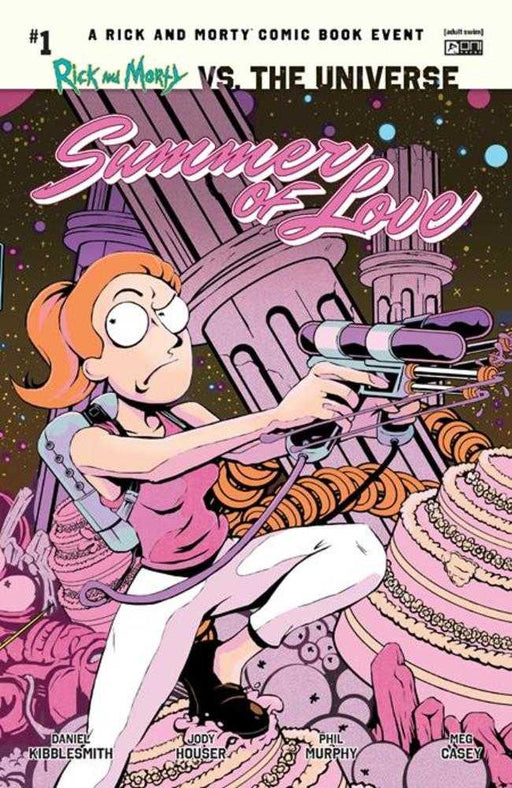 Rick And Morty vs The Universe Summer Of Love #1 (One Shot) Cover C 1 in 10 Flops Interlocking Variant Oni Press