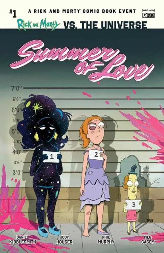 Rick And Morty vs The Universe Summer Of Love #1 (One Shot) Cover A Dave Bardin Oni Press