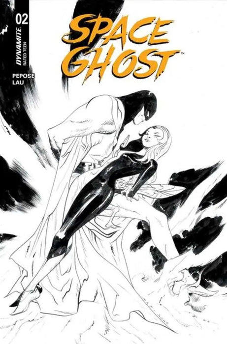 Space Ghost (2025) #2 Cover K 1 in 10 Jae Lee Line Art Variant Dynamite Entertainment