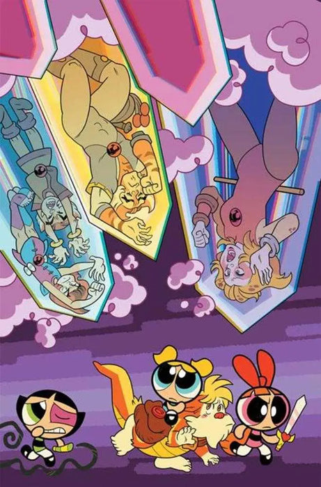 Thundercats Powerpuff Girls #3 Cover I Inc 1:15 Coleman Engle Full Art Variant Dynamite Entertainment