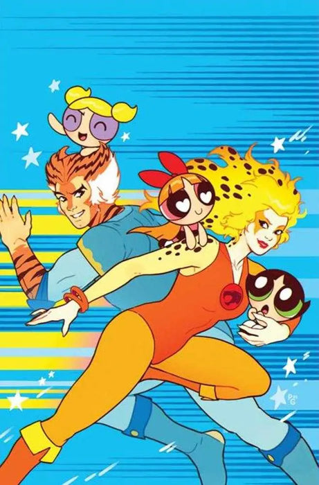 Thundercats Powerpuff Girls #3 Cover J Inc 1:15 Paulina Ganucheau Full Art Variant Dynamite Entertainment