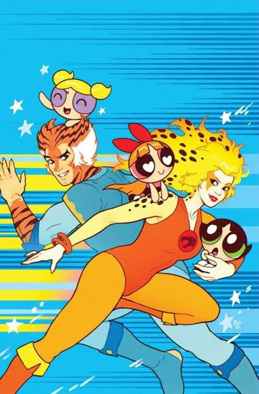 Thundercats Powerpuff Girls #3 Cover J Inc 1:15 Paulina Ganucheau Full Art Variant Dynamite Entertainment