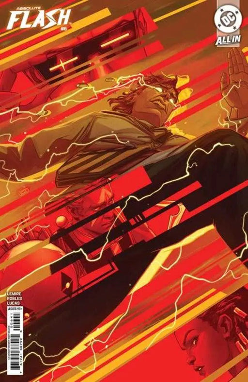 Absolute Flash #6 Cover D 1 in 25 Nimit Malavia Card Stock Variant DC Comics