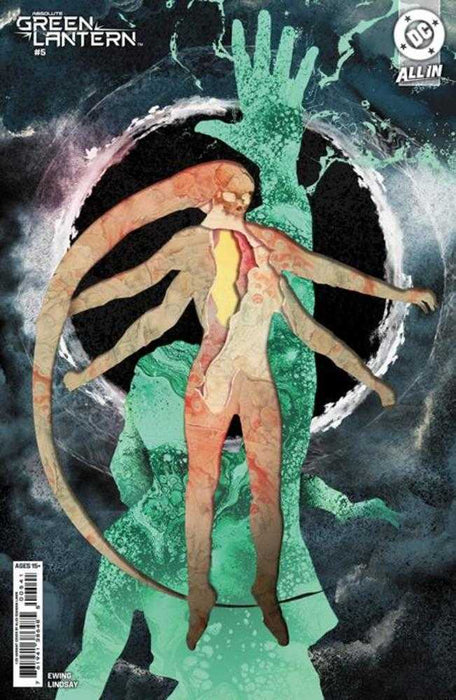 Absolute Green Lantern #5 Cover D 1 in 25 Alex Eckman-Lawn Card Stock Variant DC Comics