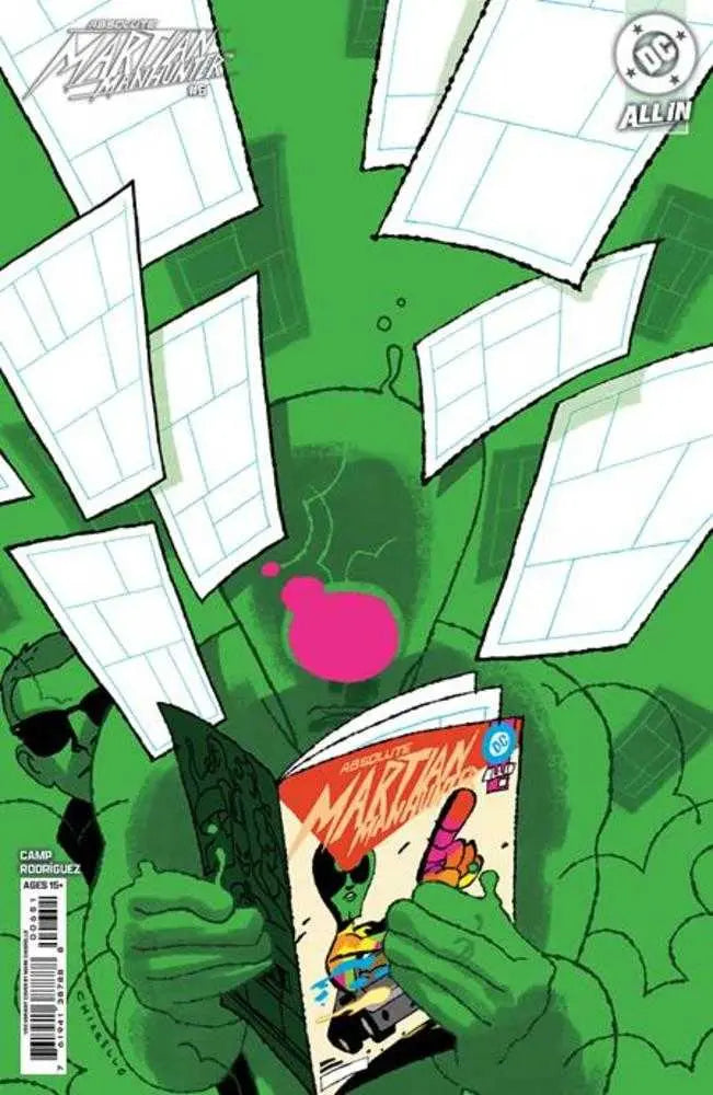 Absolute Martian Manhunter #6 (Of 12) Cover E 1 in 50 Mark Chiarello Card Stock Variant DC Comics