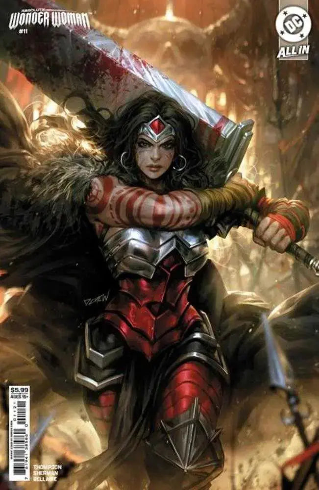 Absolute Wonder Woman #11 Cover B Derrick Chew Card Stock Variant DC Comics